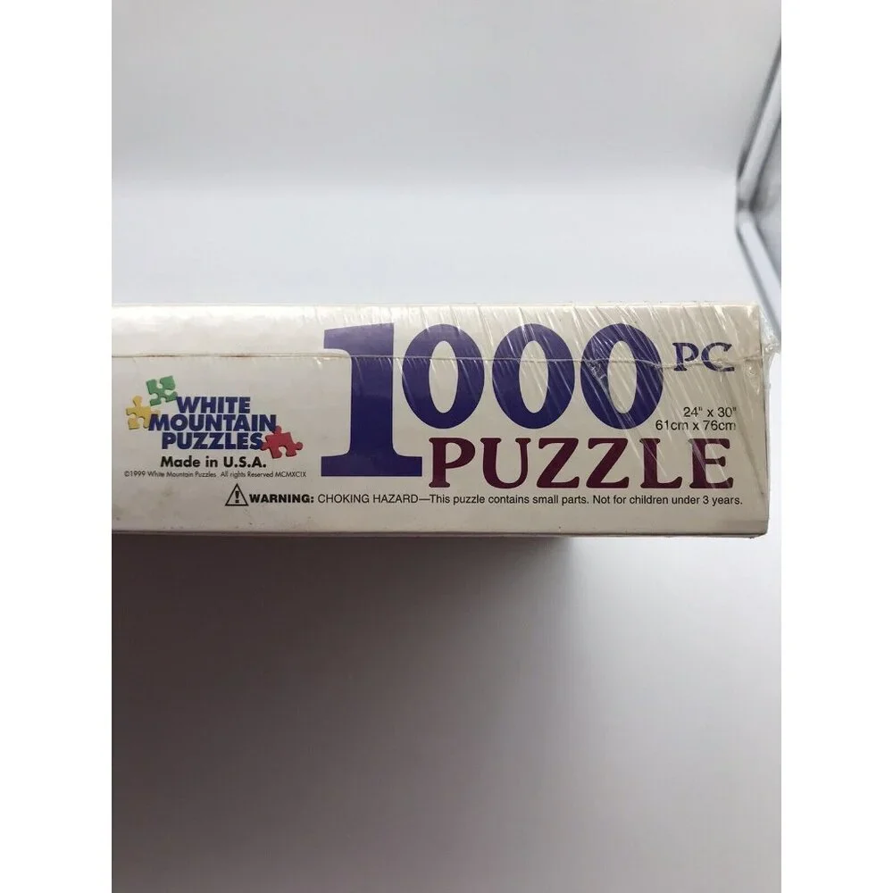 Vintage Puzzle The Last Supper Jesus Christian 1000 Pieces USA New Sealed 24x30